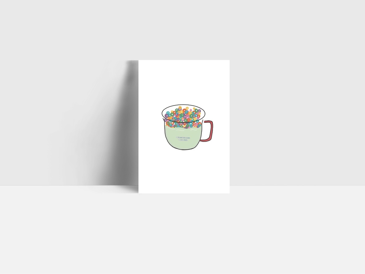 Postcard_ Cereal Cup